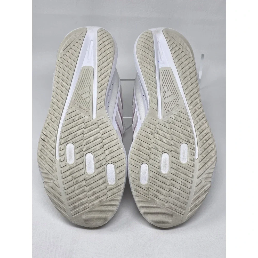 Adidas Jogit W Womens Running Shoes White Purple JR0874 Size 8 Pre-owned